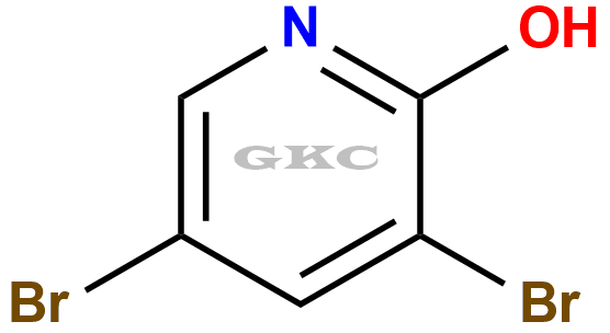 2-Hydroxy-3,5-dibromo pyridine